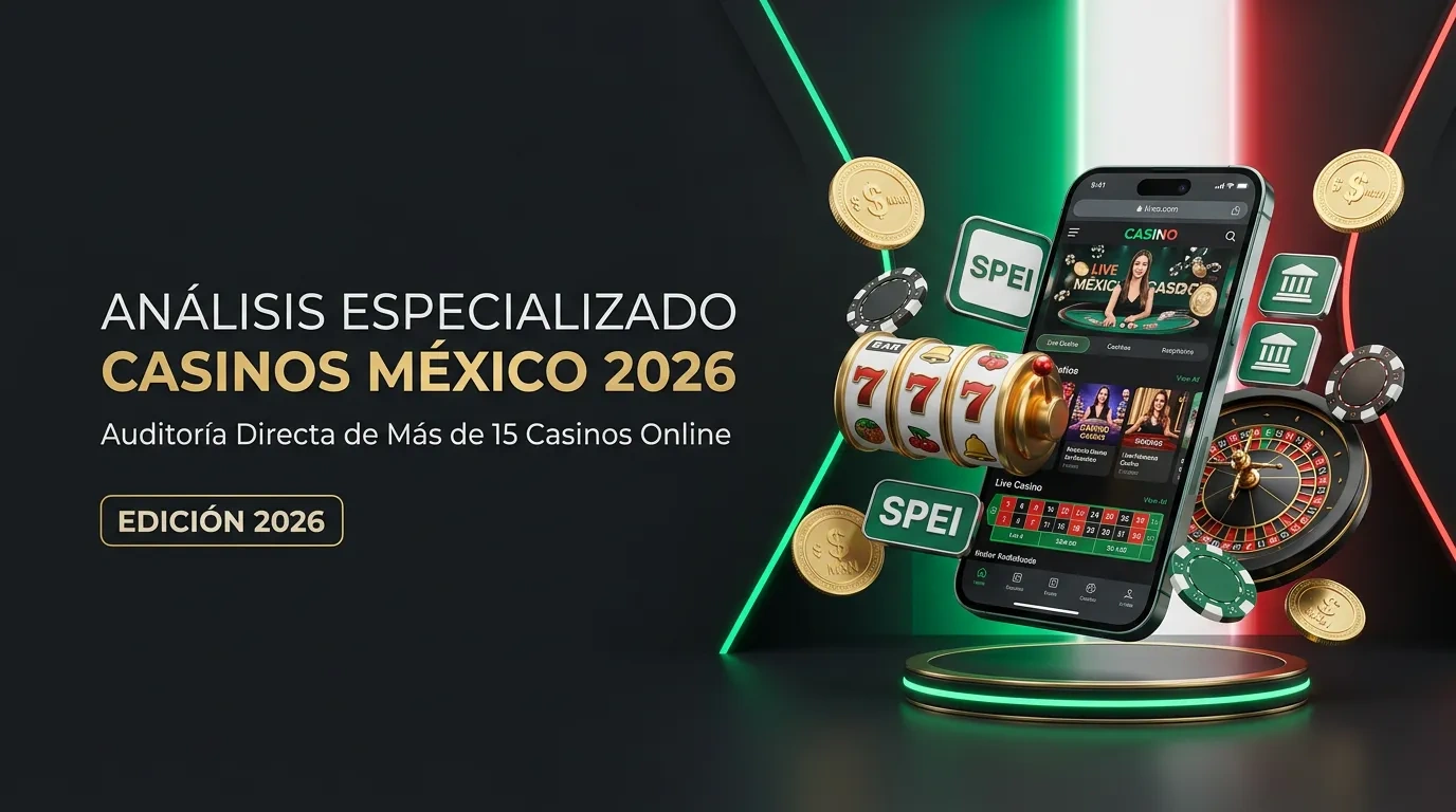 Casinos Online en México: Análisis Especializado de los Mejores (Edición 2026)
